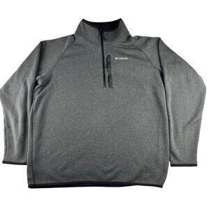 Columbia Canyon Point Sweater Fleece 1/2 Zip Golf Pullover 2XL XXL